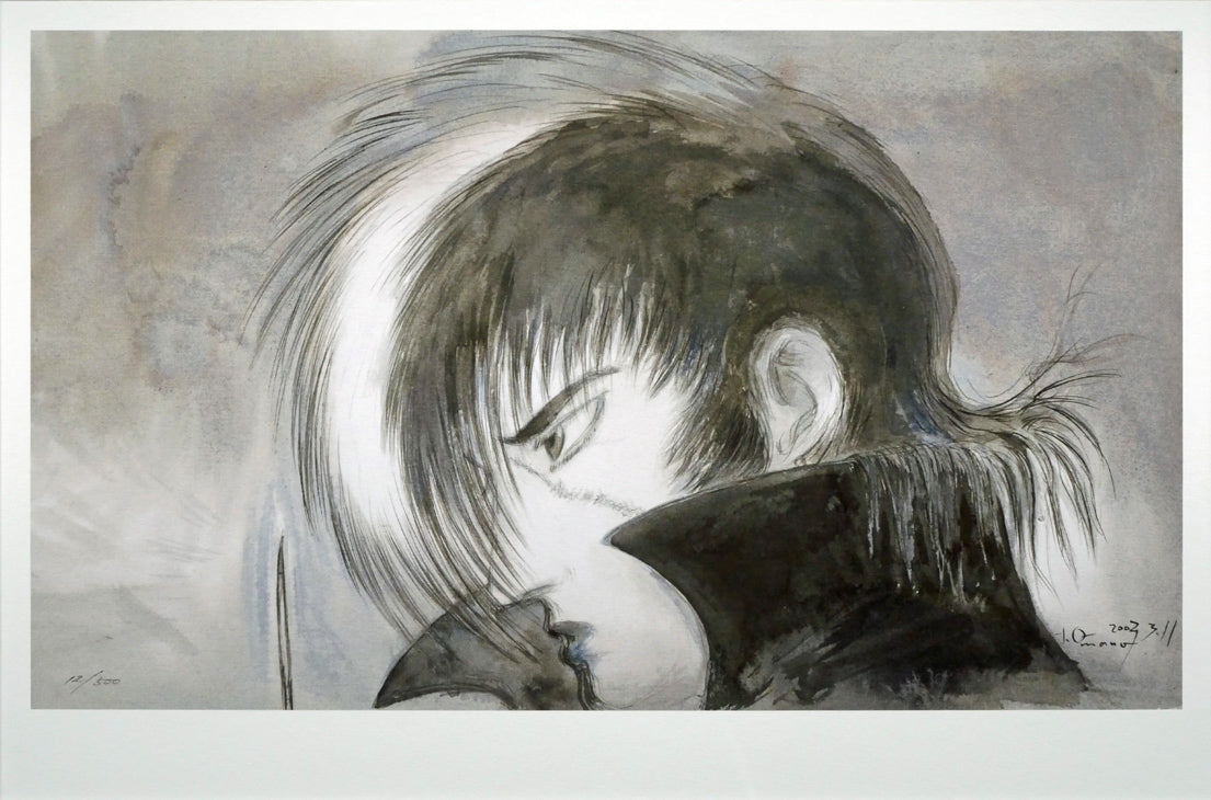 天野喜孝「ブラックジャック」ジクレ版画・限定品 作品全体画像