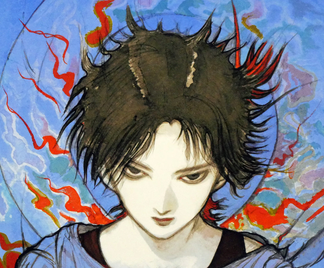 天野喜孝「BROTHERS」シルクスクリーン版画 拡大画像2