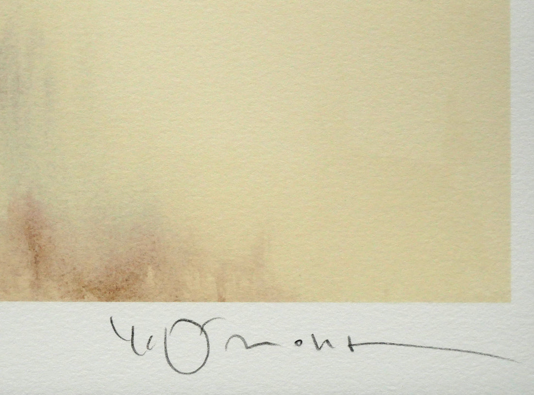 天野喜孝「ギャラクシー」ジクレ版画 本人直筆鉛筆サイン