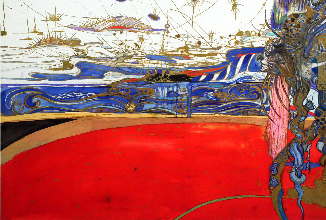 天野喜孝「飛天Vデラックス」ジクレ版画 拡大画像7