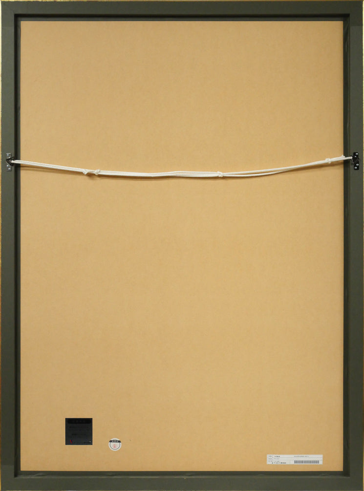 天野喜孝「PRINCE」シルクスクリーン版画 額縁裏側画像