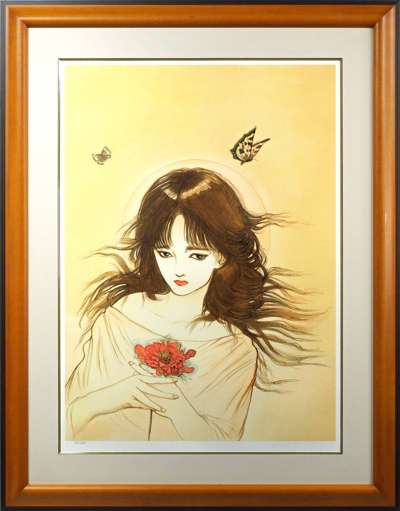 天野喜孝「恋花-れんか-」リトグラフ