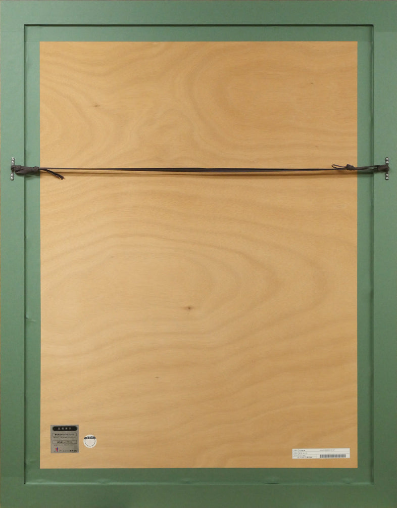 天野喜孝「恋花-れんか-」リトグラフ 額縁裏側画像