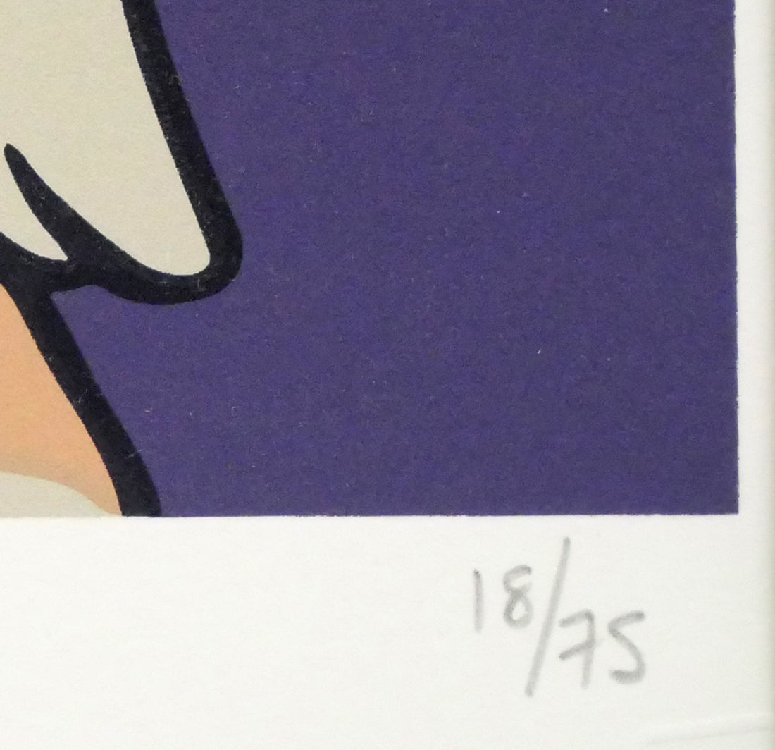 天野タケル「Venus」シルクスクリーン版画 限定番号(ed,18/75)