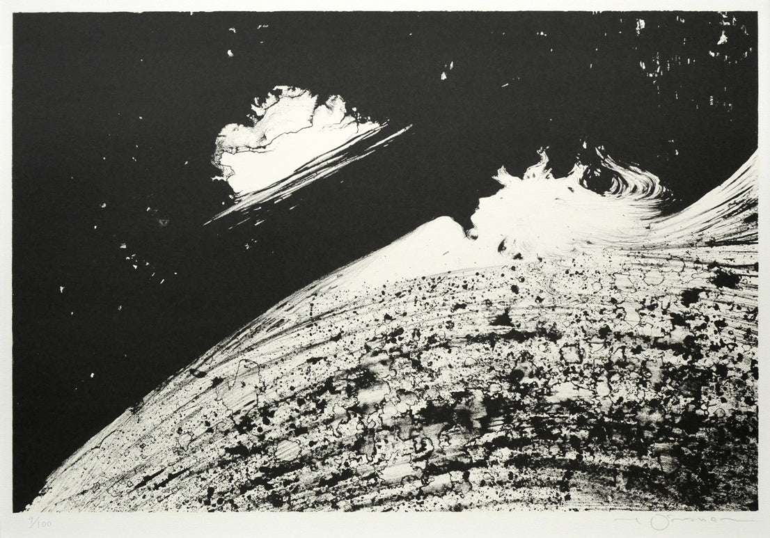 天野喜孝「COULER(クゥレ)」リトグラフ 作品全体画像