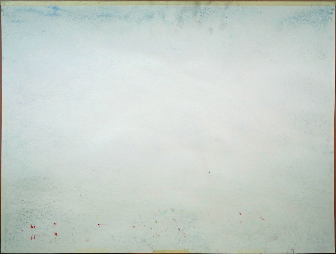 アンドレ・アングル(Andre Ingres)「春」パステル画・12号 作品裏側画像