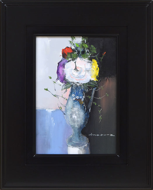 荒船利雄「ばら」油絵・SM