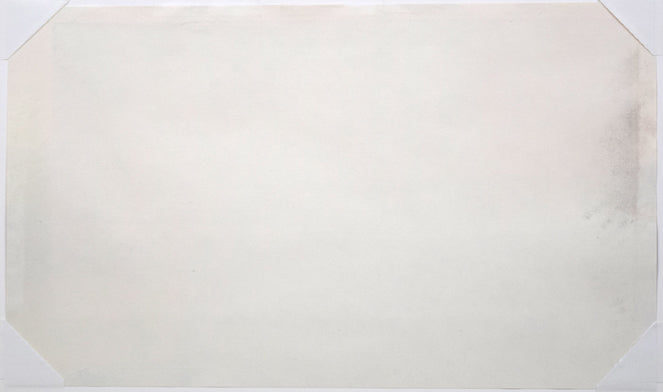 阿左美哲男「風景」氷画 作品裏側画像