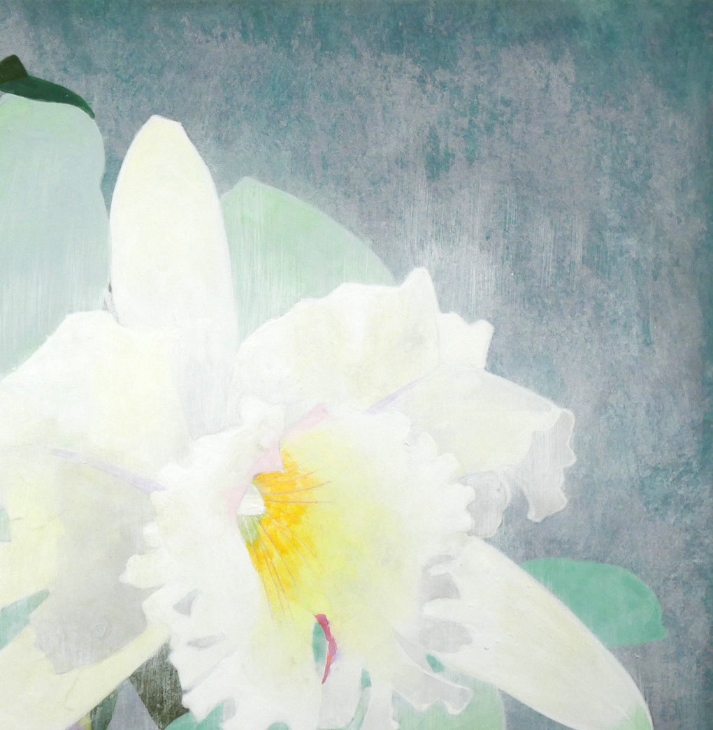 浅野天鐘「かとれあ」日本画・P8号 拡大画像3