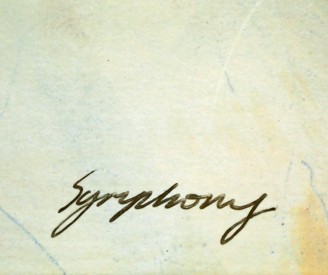 ゲイリー ベンフィールド(Gary Benfield)「symphony」版画 タイトル拡大画像