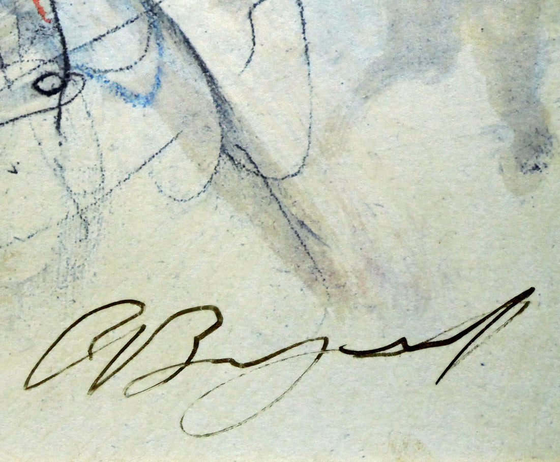 ゲイリー ベンフィールド(Gary Benfield)「symphony」版画 本人直筆サイン