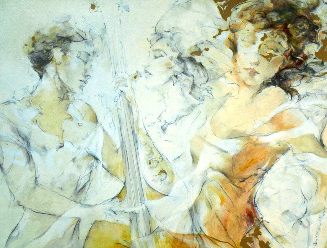 ゲイリー ベンフィールド(Gary Benfield)「symphony」版画 拡大画像1