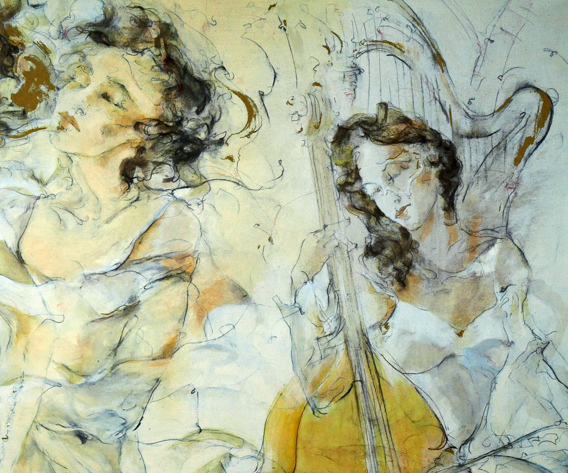 ゲイリー ベンフィールド(Gary Benfield)「symphony」版画 拡大画像3