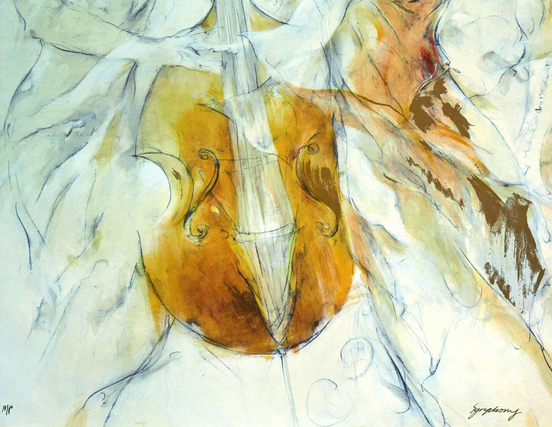 ゲイリー ベンフィールド(Gary Benfield)「symphony」版画 拡大画像4