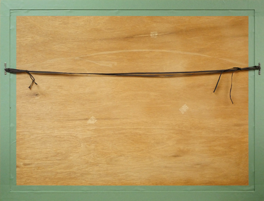 ゲイリー ベンフィールド(Gary Benfield)「symphony」版画 額縁裏側画像