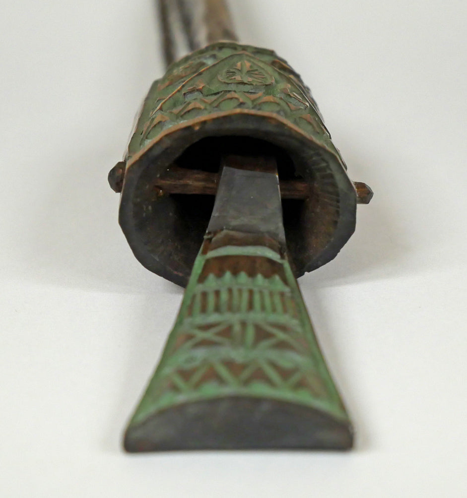 砂澤ビッキ「樹鈴ペンダント(約18.8cm)」木彫作品 拡大画像4