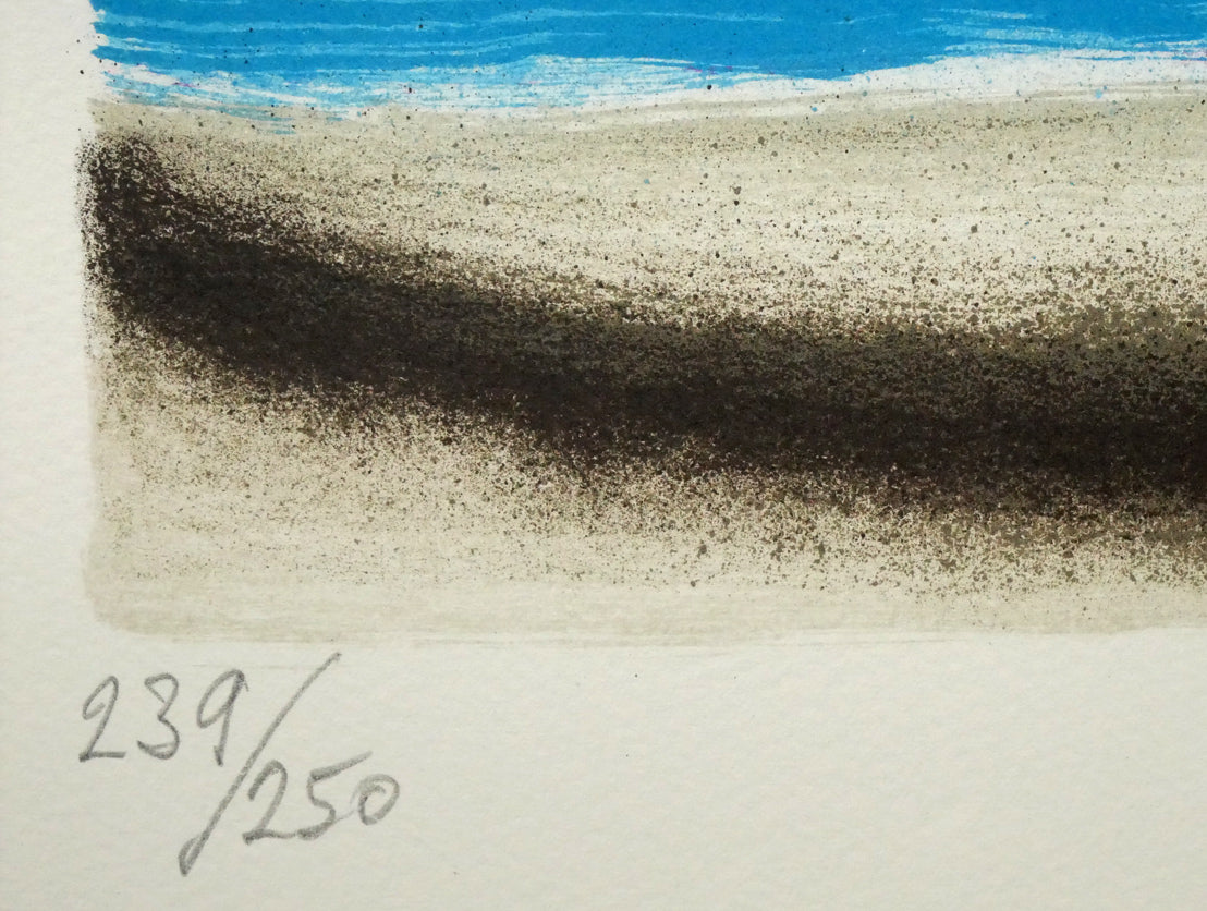 アンドレ ブラジリエ(Andre Brasilier)「夜:『ハーモニー』より」リトグラフ 限定番号(ed,239/250)