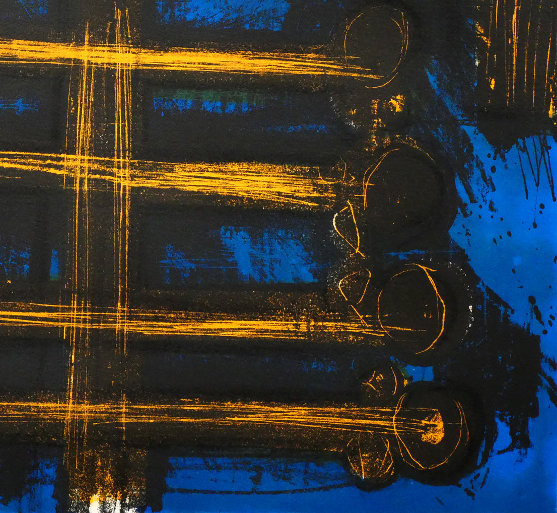 ベルナール・ビュッフェ(Bernard BUFFET)「獅子使い(『サーカス』より)」リトグラフ 拡大画像6