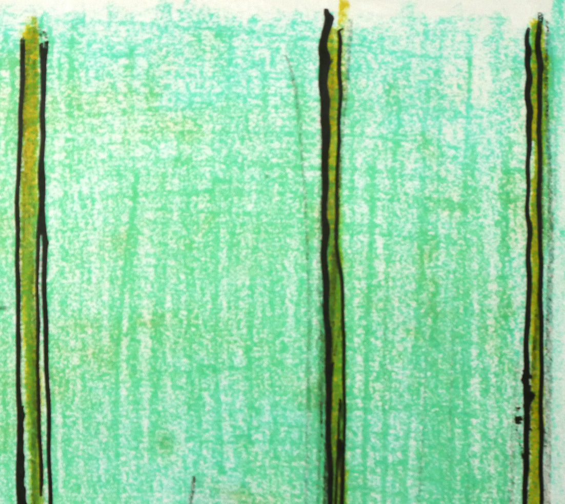 ベルナール ビュッフェ(Bernard BUFFET)「トランプの城」リトグラフ 拡大画像2