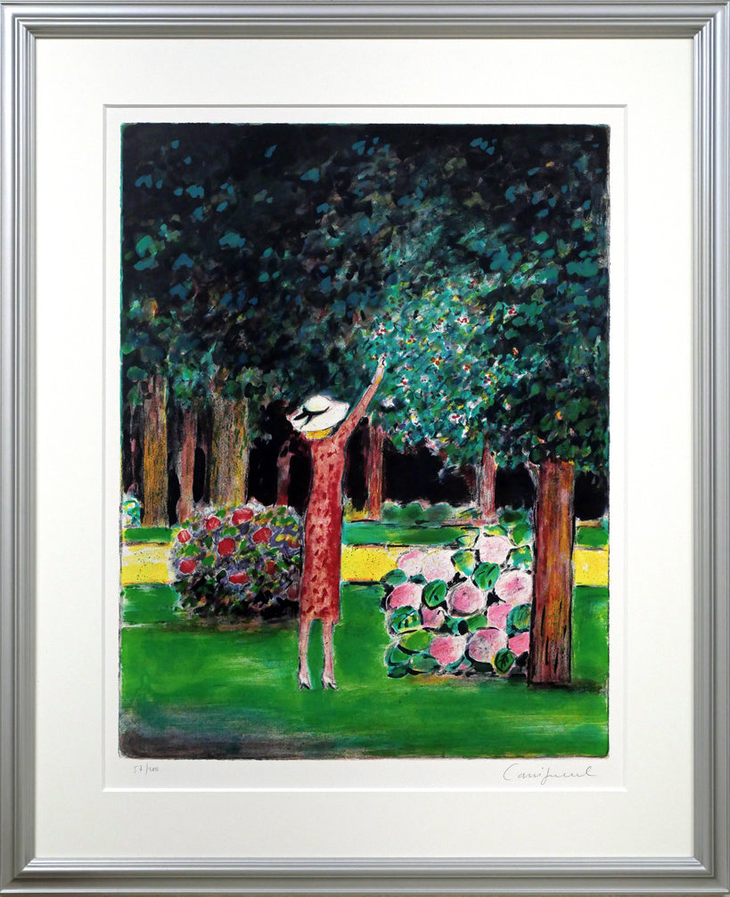 ジャン・ピエール・カシニョール(CASSIGNEUL)『特装限定版カシニョール』オリジナル・リトグラフ「ある日の午後」付 額装画像