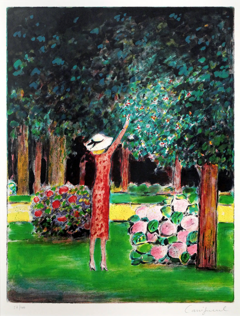 ジャン・ピエール・カシニョール(CASSIGNEUL)『特装限定版カシニョール』オリジナル・リトグラフ「ある日の午後」付 作品全体画像