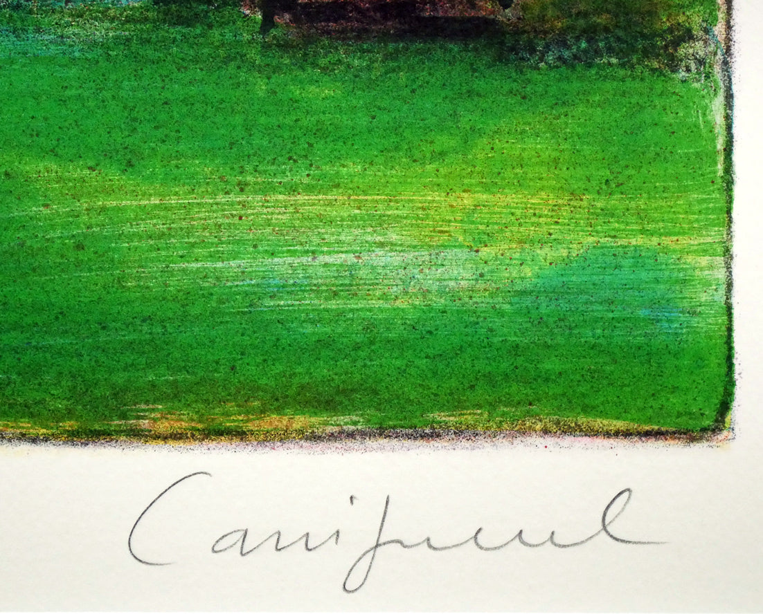 ジャン・ピエール・カシニョール(CASSIGNEUL)『特装限定版カシニョール』オリジナル・リトグラフ「ある日の午後」付 本人直筆鉛筆サイン