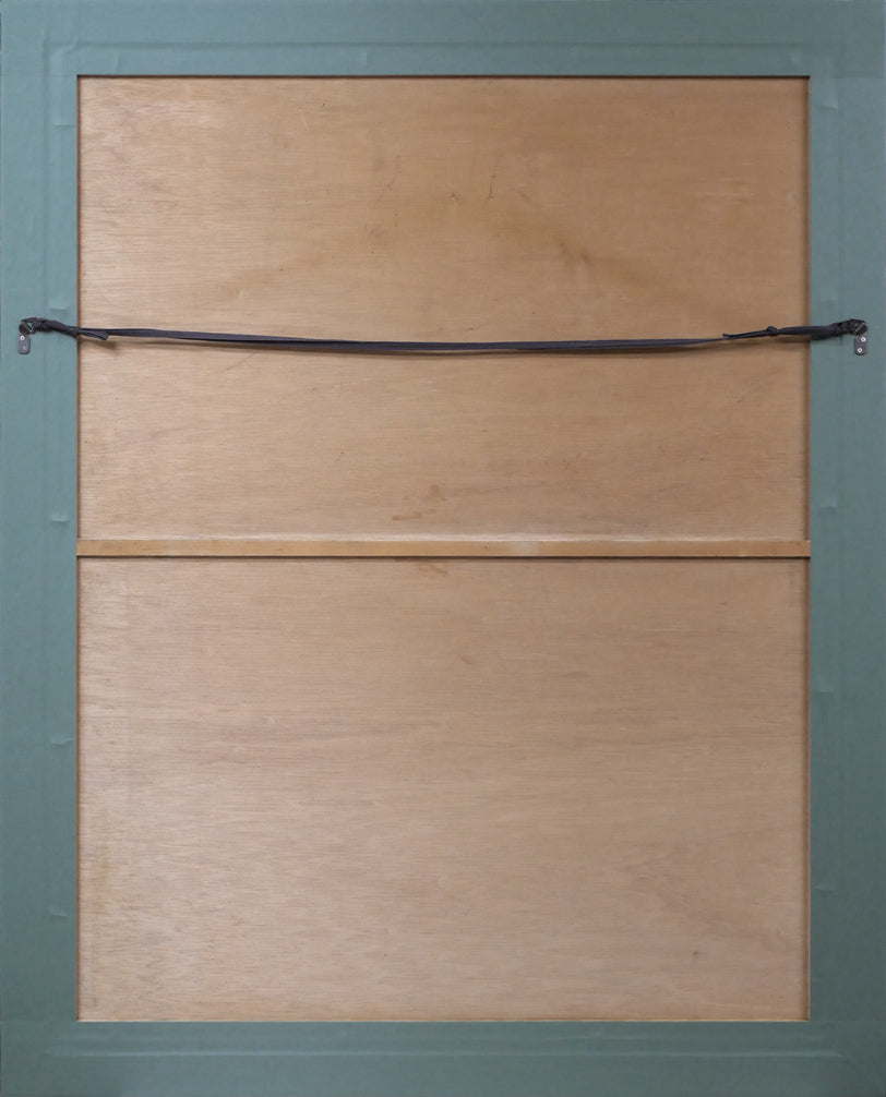 ジャン・ピエール・カシニョール(JEAN PIERRE CASSIGNEUL)「森の小径」リトグラフ 額縁裏側画像