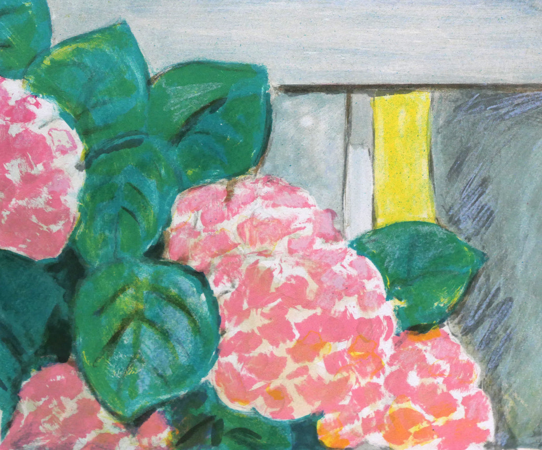 ジャン・ピエール・カシニョール(JEAN PIERRE CASSIGNEUL)「森の小径」リトグラフ 拡大画像5