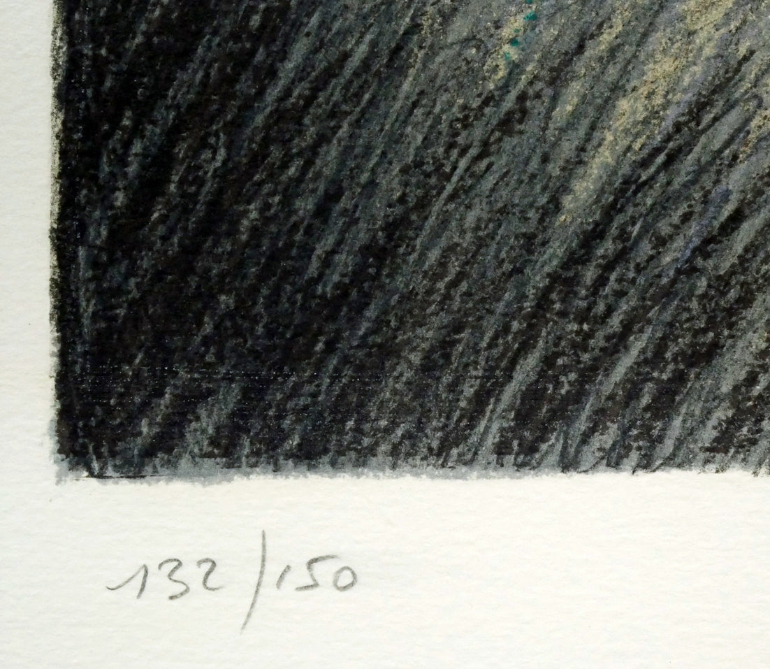 ジャン・ピエール・カシニョール(JEAN PIERRE CASSIGNEUL)「ヨット:『公園』より」リトグラフ 限定番号(ed,132/150)