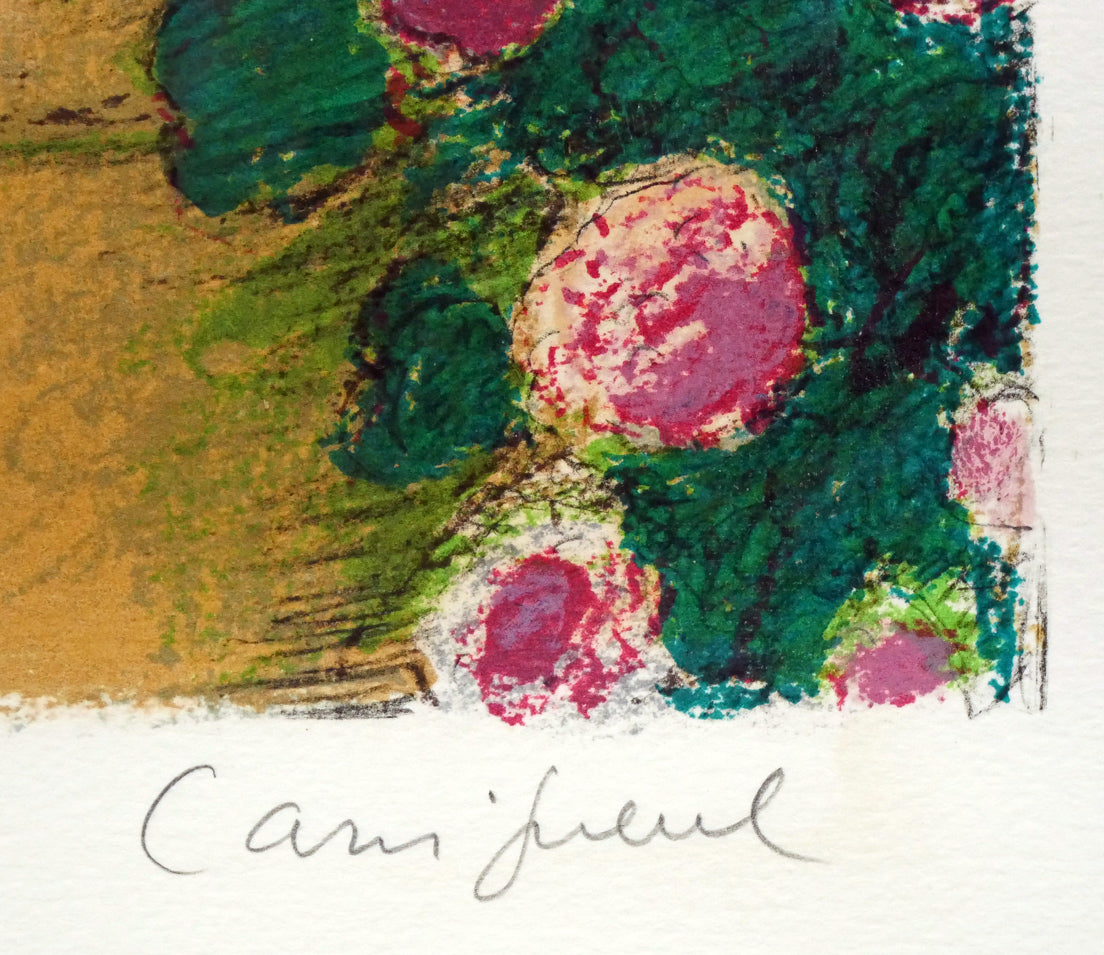 ジャン・ピエール・カシニョール(JEAN PIERRE CASSIGNEUL)「ヨット:『公園』より」リトグラフ 本人直筆鉛筆サイン