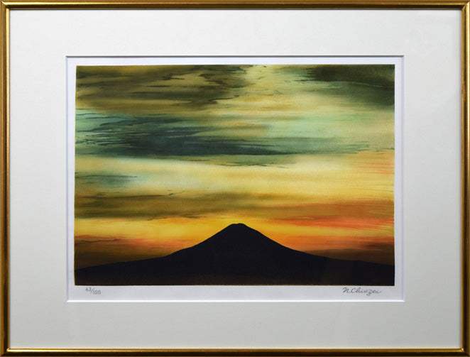 鎮西直秀「翔映乙女峠」美術京友禅染