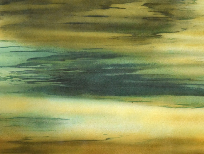 鎮西直秀「翔映乙女峠」美術京友禅染 拡大画像1