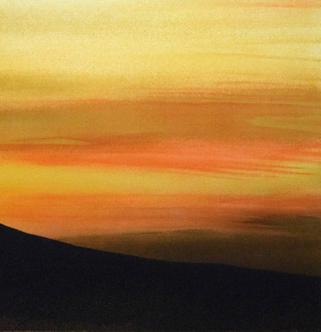 鎮西直秀「翔映乙女峠」美術京友禅染 拡大画像5