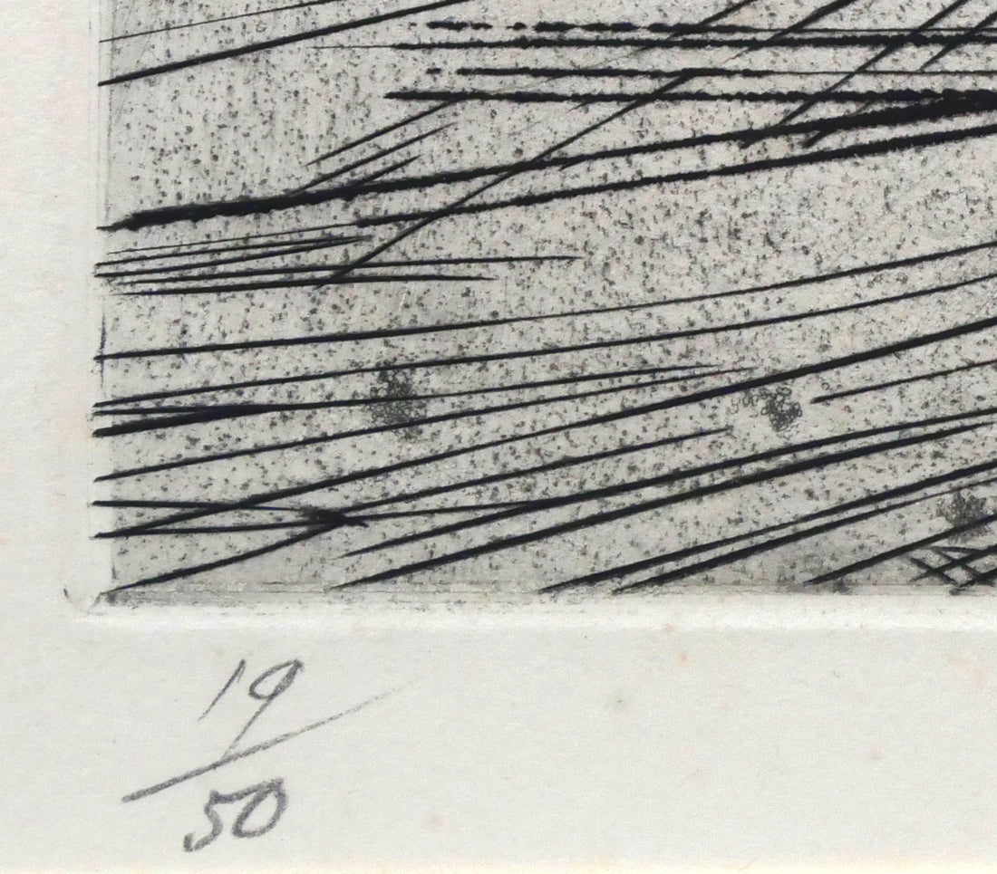 ルシアン クートー(Lucien COUTAUD)「花の闘牛(Corrida fleurie)」銅版画 限定番号(ed,19/50)