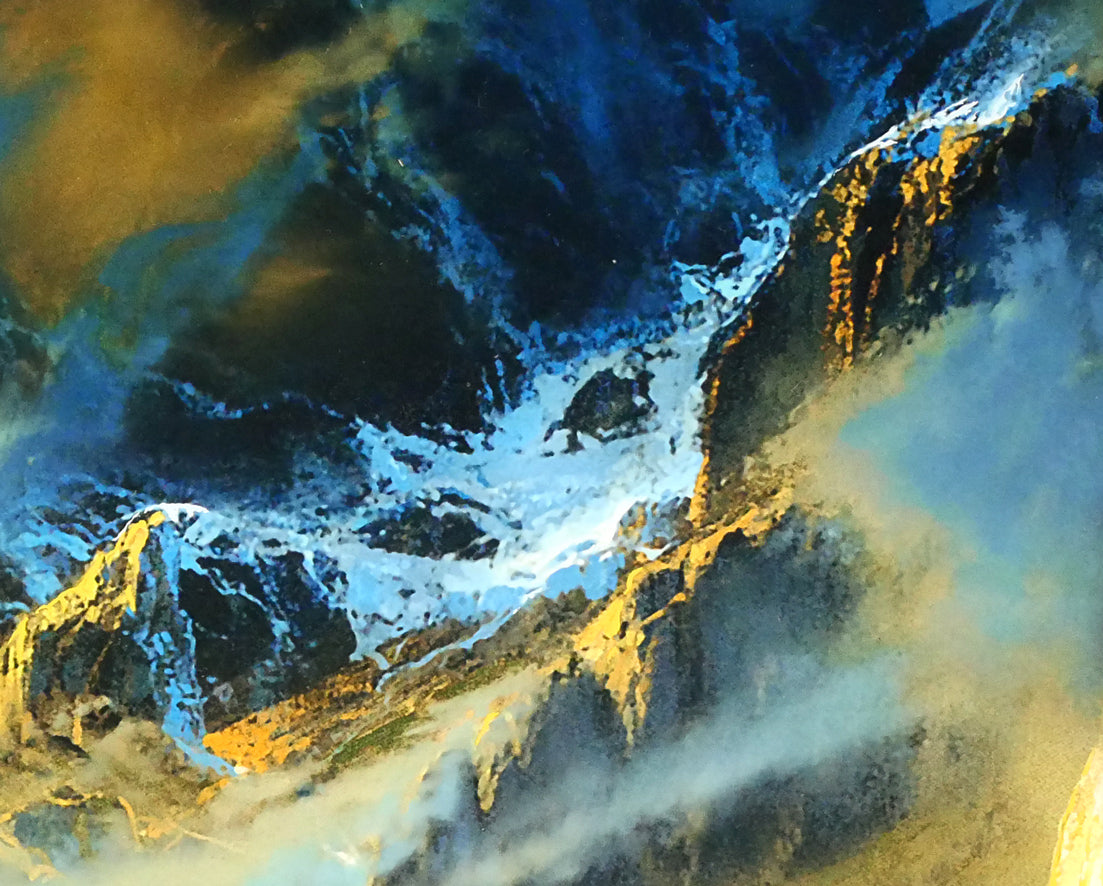 デイル ターブッシュ(Dale TERBUSH)「心に秘めた世界」シルクスクリーン版画 拡大画像3