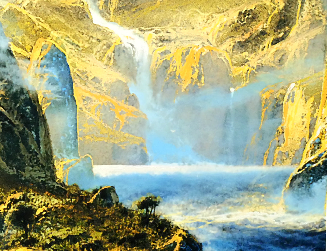 デイル ターブッシュ(Dale TERBUSH)「心に秘めた世界」シルクスクリーン版画 拡大画像6