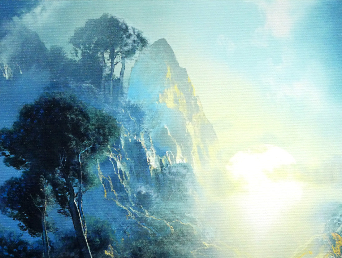 デイル ターブッシュ(Dale TERBUSH)「月の目覚め」ジクレ版画 拡大画像1