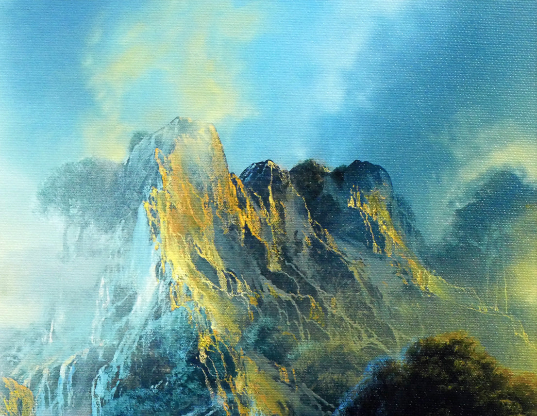 デイル ターブッシュ(Dale TERBUSH)「月の目覚め」ジクレ版画 拡大画像3