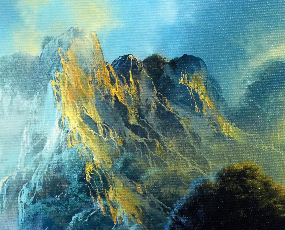 デイル ターブッシュ(Dale TERBUSH)「月の目覚め」ジクレ版画 拡大画像4