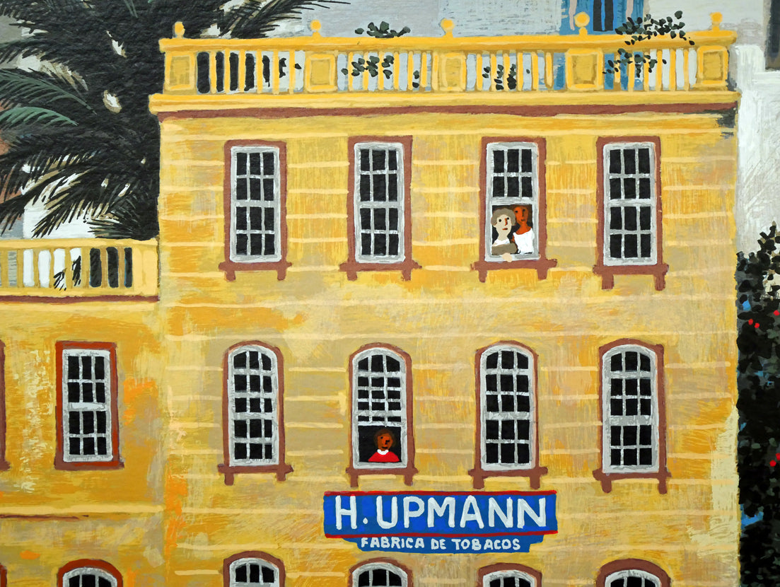 ミッシェル ドラクロワ(Michel DELACROIX)「ラ・ハバナ」シルクスクリーン版画・限定サイン入り 拡大画像3