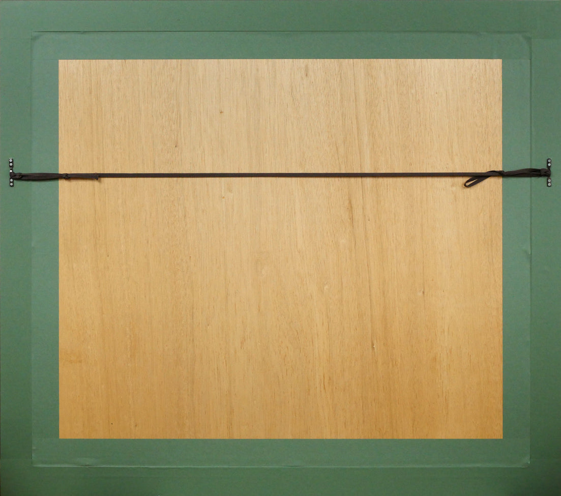 ミッシェル ドラクロワ(Michel DELACROIX)「ラ・ハバナ」シルクスクリーン版画・限定サイン入り 額縁裏側画像