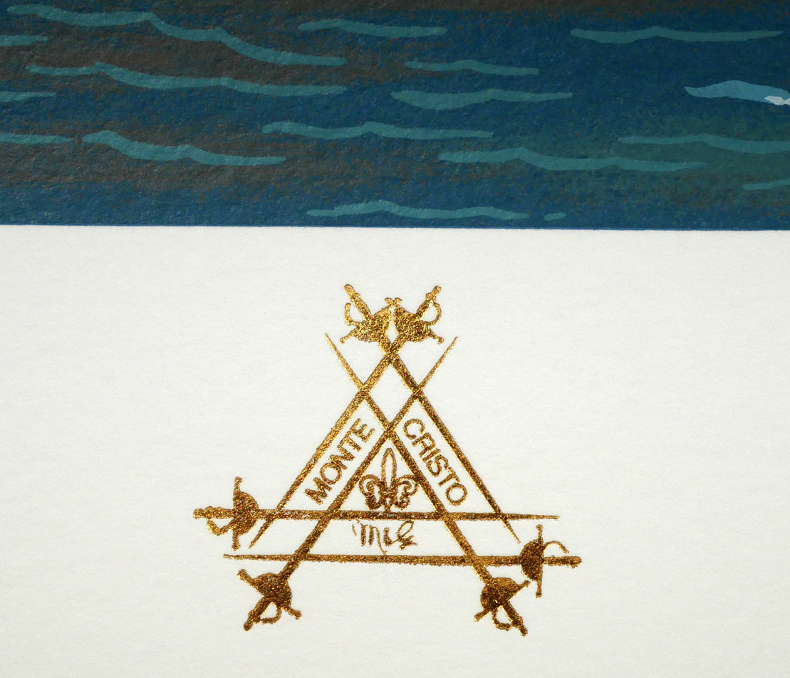 ミッシェル ドラクロワ(Michel DELACROIX)「ラ・ハバナ」シルクスクリーン版画・限定サイン入り 箔印