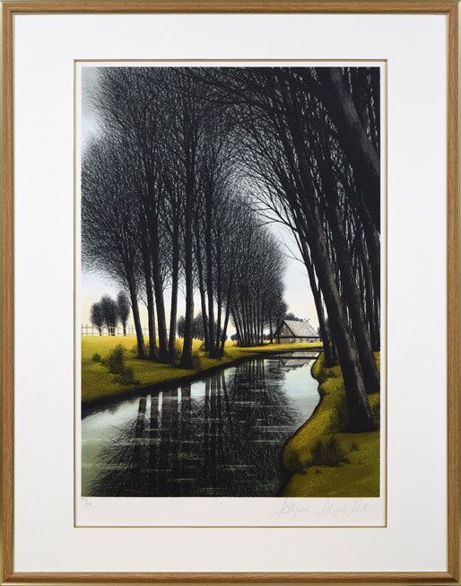 ジャック・デペルト(Jacques DEPERTHES)「キャナル」リトグラフ