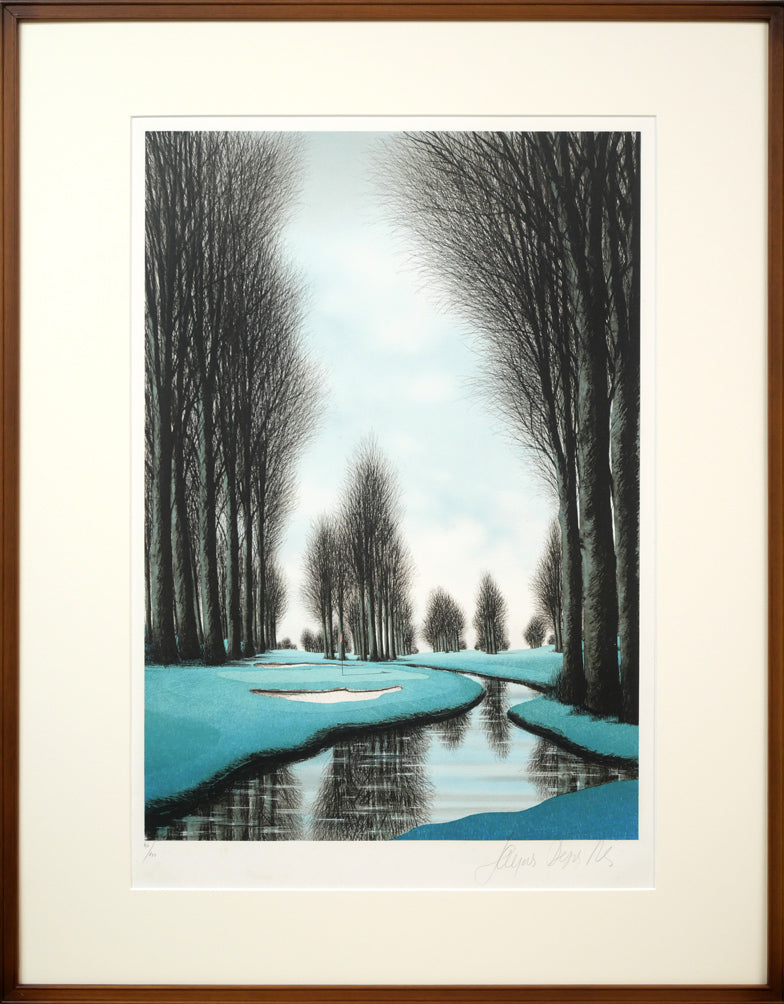 ジャック・デペルト(Jacques DEPERTHES)「ジャック・ニクラウスの2番」リトグラフ