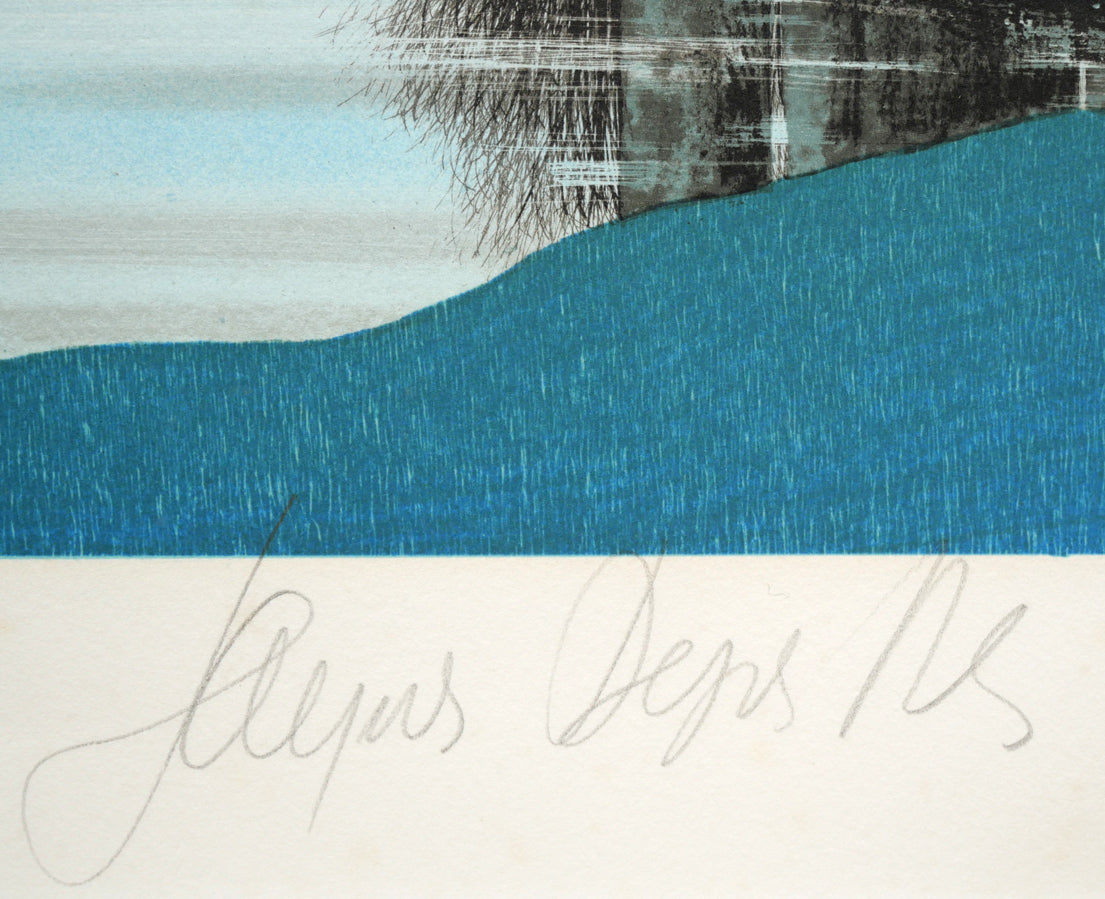 ジャック・デペルト(Jacques DEPERTHES)「ジャック・ニクラウスの2番」リトグラフ 本人直筆鉛筆サイン