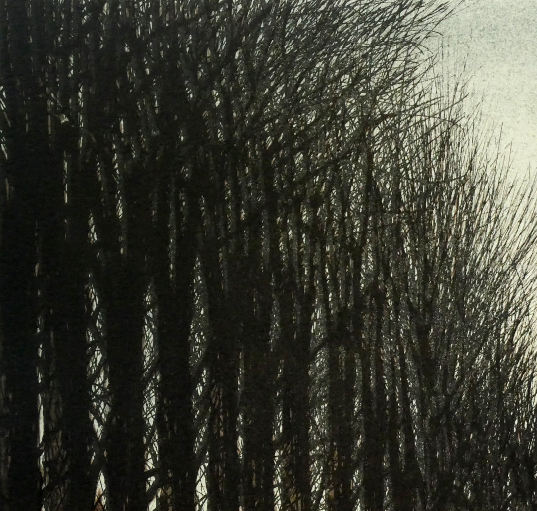 ジャック・デペルト(Jacques DEPERTHES)「小さなキャナル」リトグラフ 拡大画像1