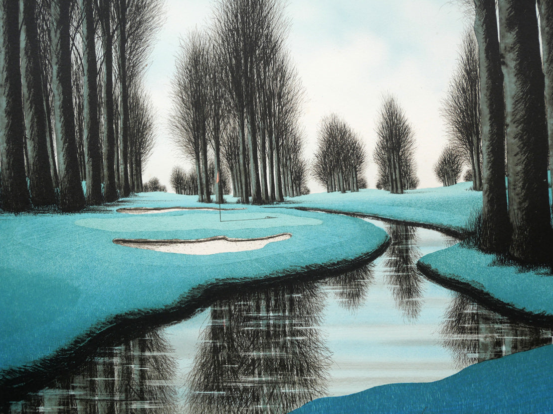 ジャック・デペルト(Jacques DEPERTHES)「ジャック・ニクラウスの2番」リトグラフ 拡大画像2