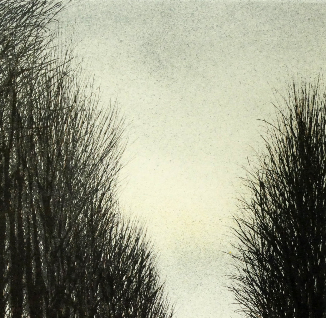 ジャック・デペルト(Jacques DEPERTHES)「小さなキャナル」リトグラフ 拡大画像2