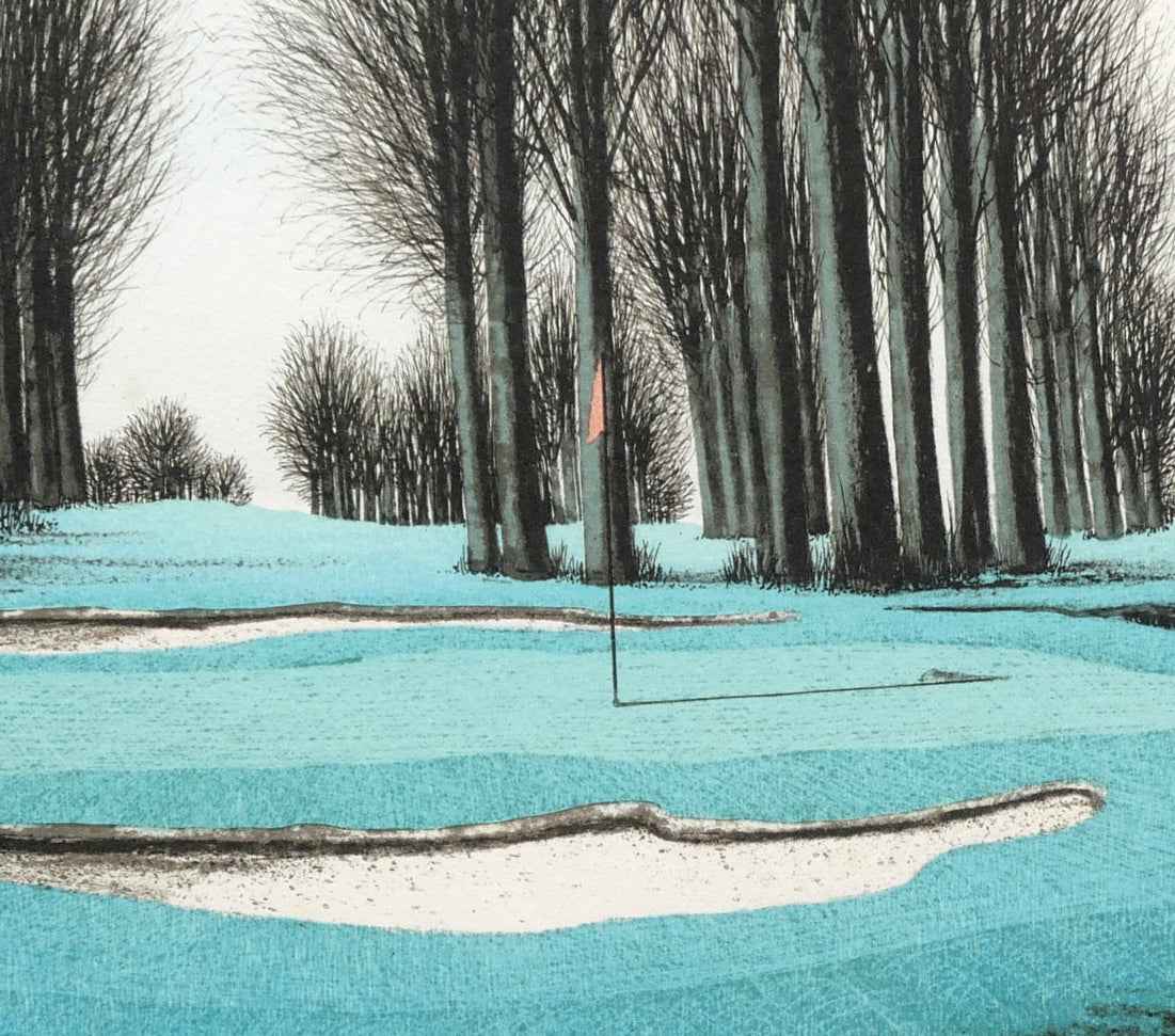 ジャック・デペルト(Jacques DEPERTHES)「ジャック・ニクラウスの2番」リトグラフ 拡大画像3