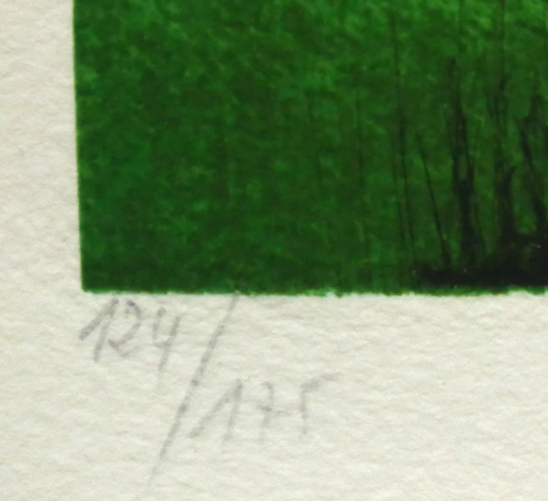 ジャック・デペルト(Jacques DEPERTHES)「ムイールフィールドの2番」リトグラフ 限定番号(ed,124/175)